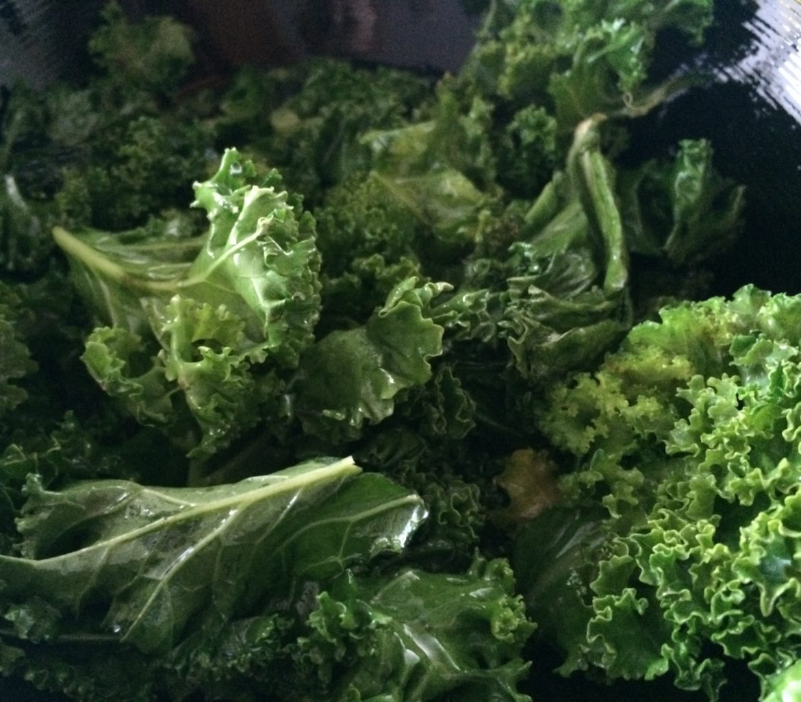 Sautéed Kale with Sesame