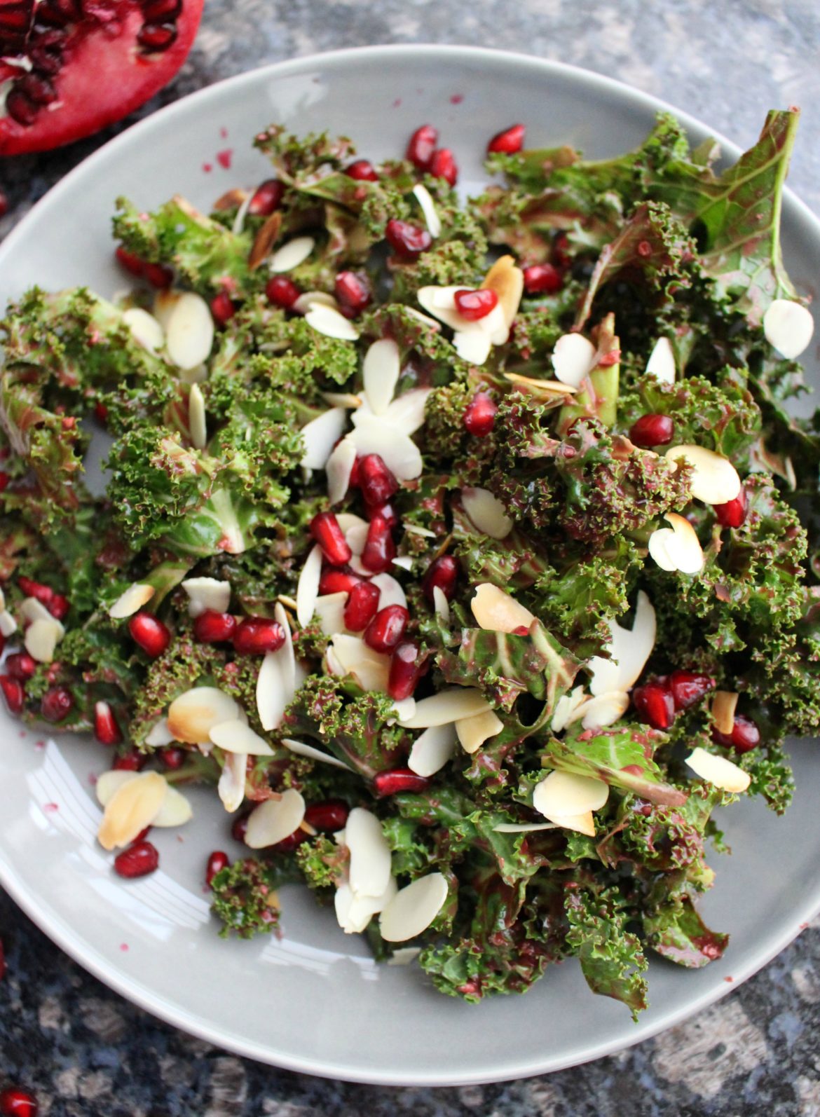 Kale and Pomegranate Salad