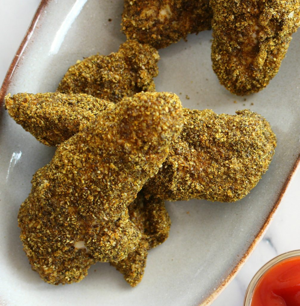Clean Curried Chicken Fingers