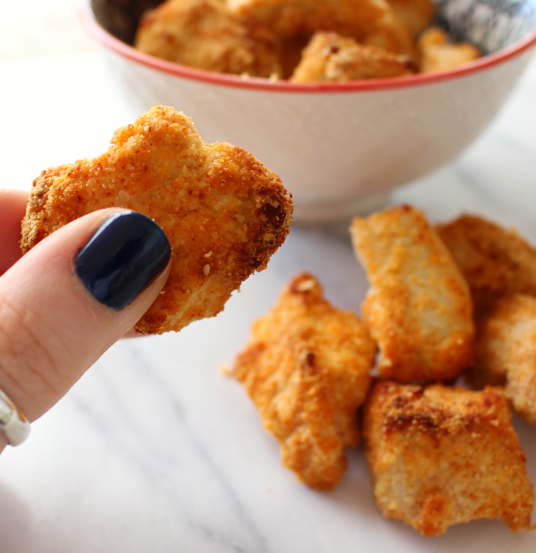 Healthy Popcorn Chicken