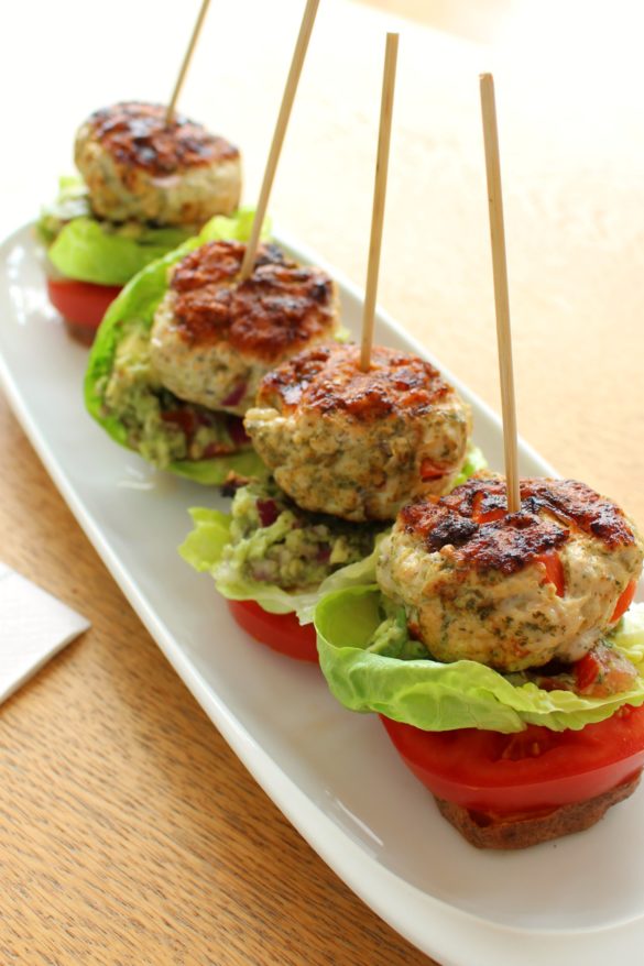 Turkey Slider Burgers