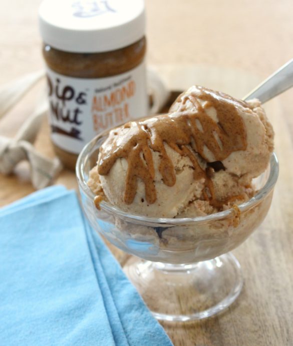 Creamy Almond Butter Ice Cream