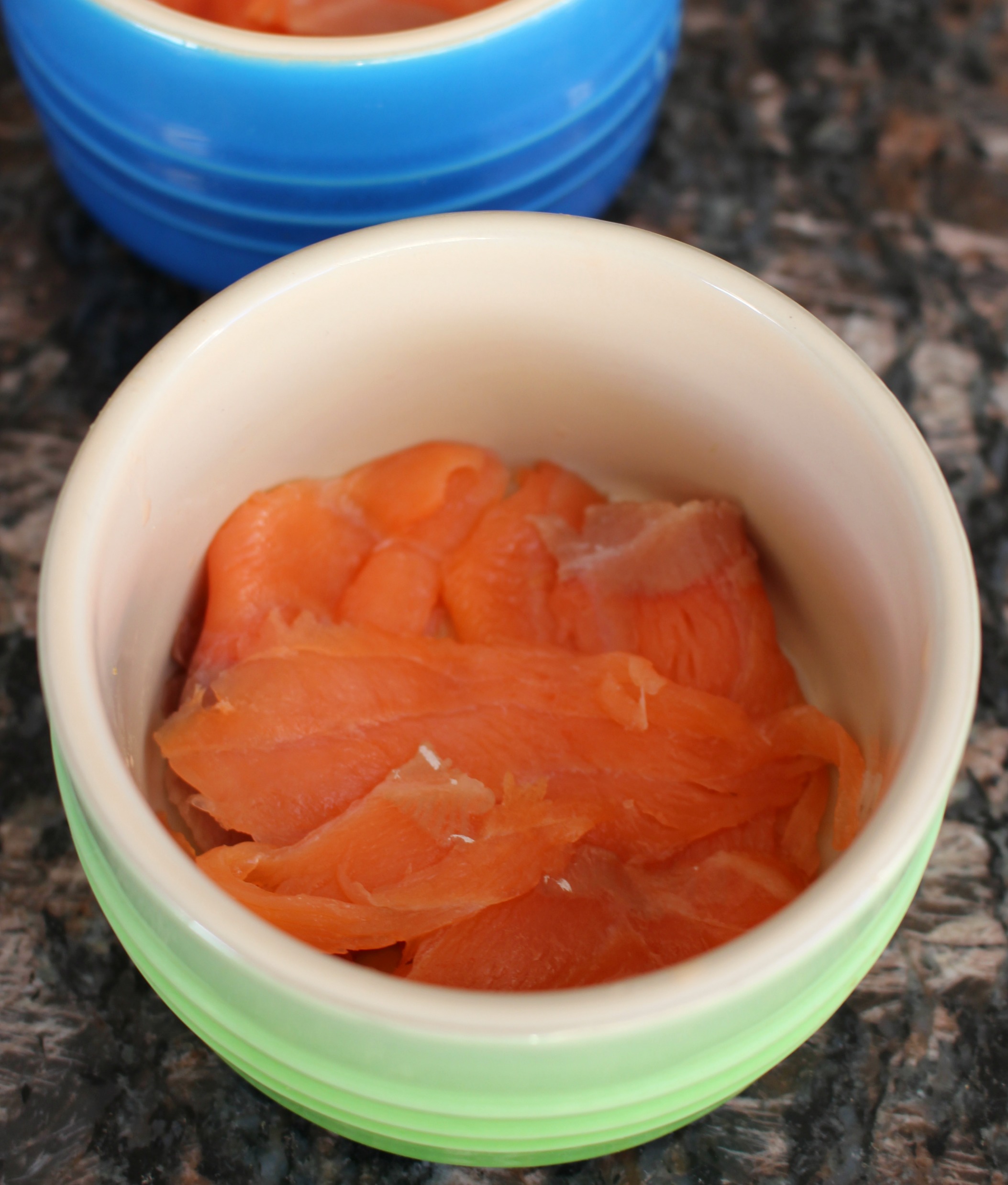 Baked Eggs with Smoked Salmon & Asparagus