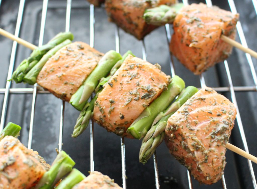 Salmon Skewers