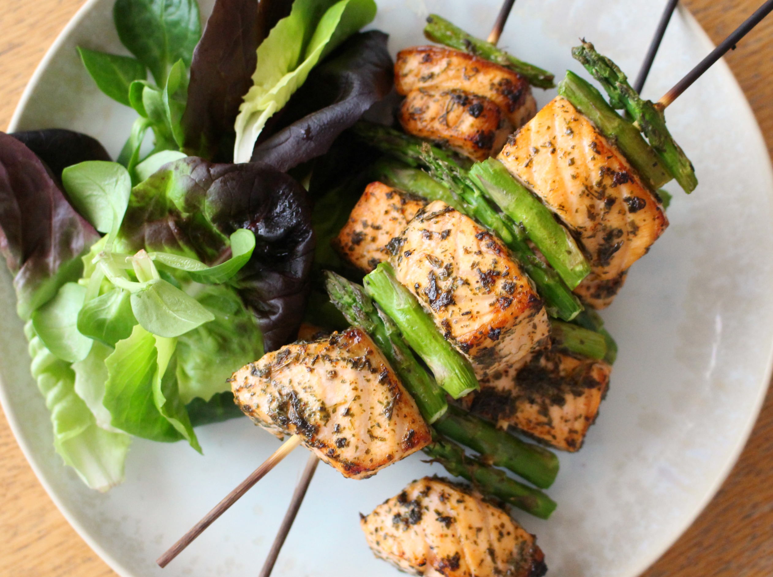 Salmon Skewers