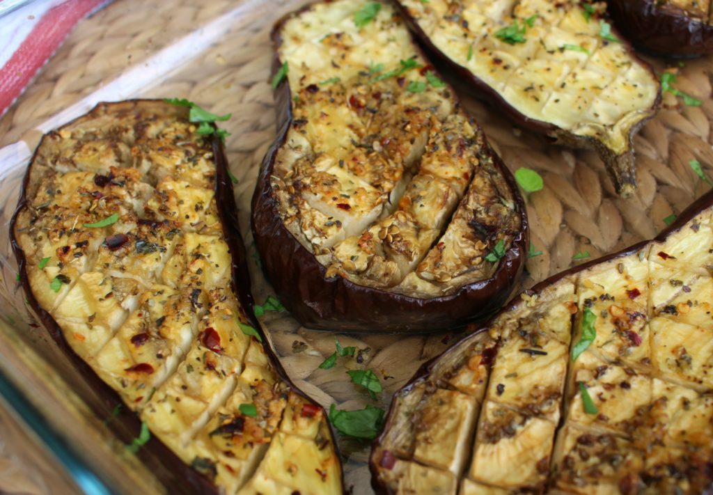 Baked Aubergine